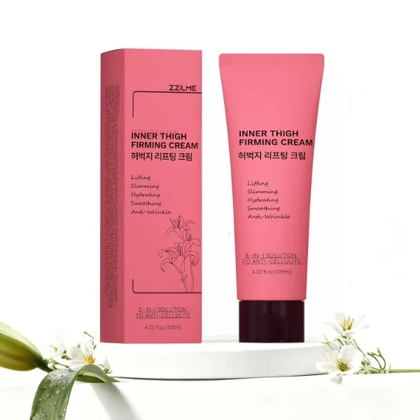 ZZILME Inner Thigh Firming Cream - Remove Cellulite, Lift the Loose Skin for Legs, Help Tighten the Appearance Of Saggy Body Korean Skincare 4.23 Fl Oz