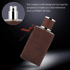 80ML Men Perfume, French Men Fragrance, Long Lasting Cologne Perfume, Eau de Toilette Spray, Eau de Parfum Christmas Thanksgiving Birthday Gift (YT1760 Brown)