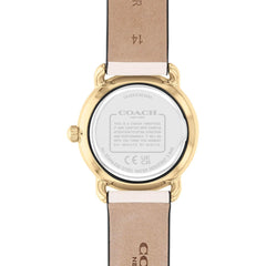 Coach ELLIOT Coach14504305 Women's Watch, White, white/chalk