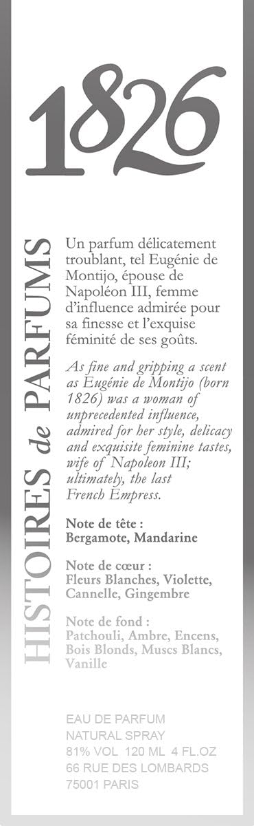 HISTOIRES de PARFUMS 1826 Eau de Parfum For Unisex, 120 ml