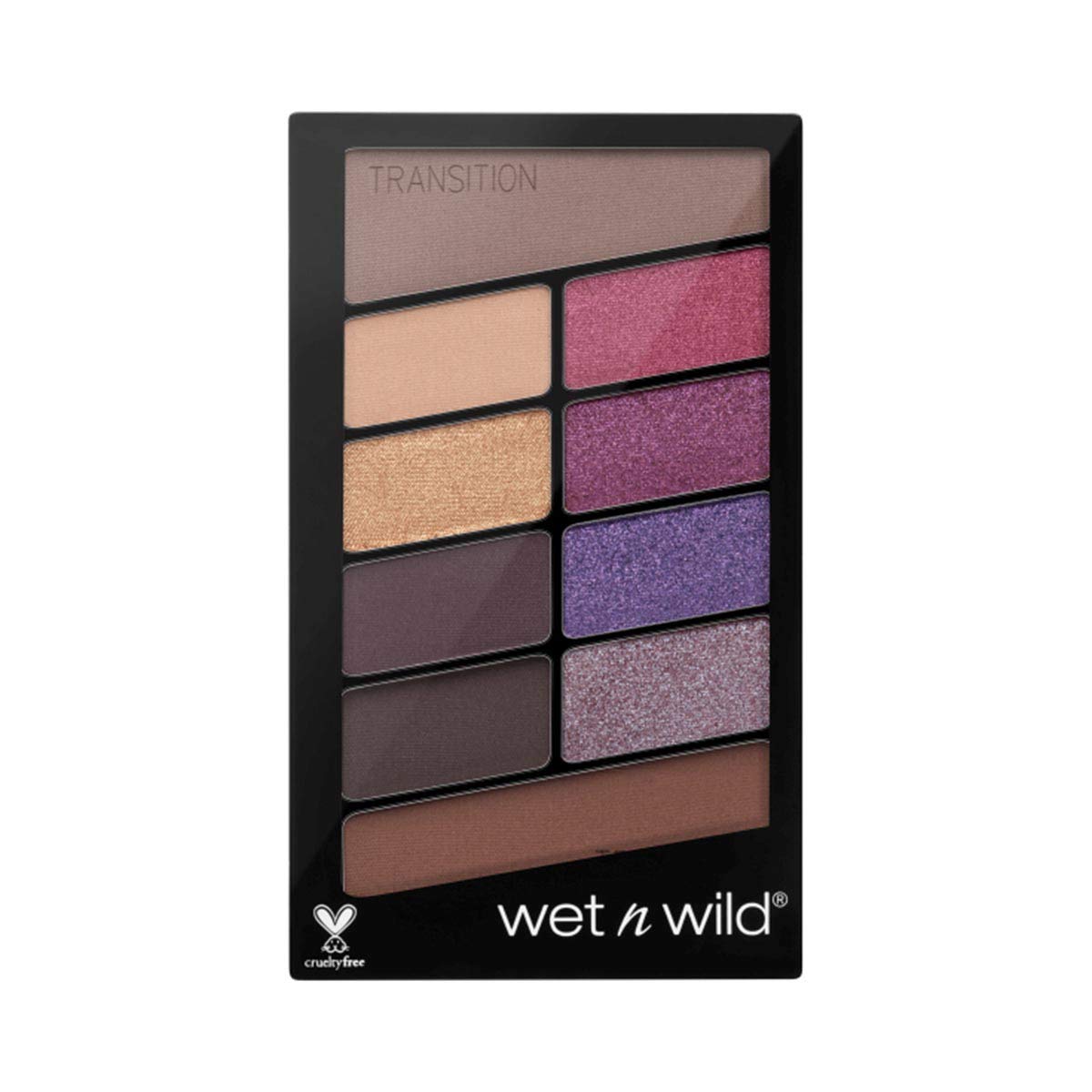 Wet n Wild Color Icon 10 Pan Palette V.I.Purple, Multicolor Color, g