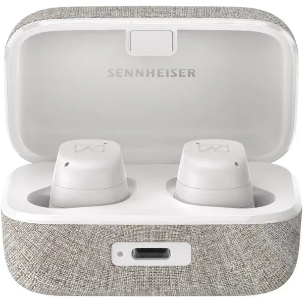 Sennheiser MOMENTUM True Wireless 3, Premium Bluetooth ANC Earbuds, Wireless, Multipoint & 28-Hour Battery Life - White