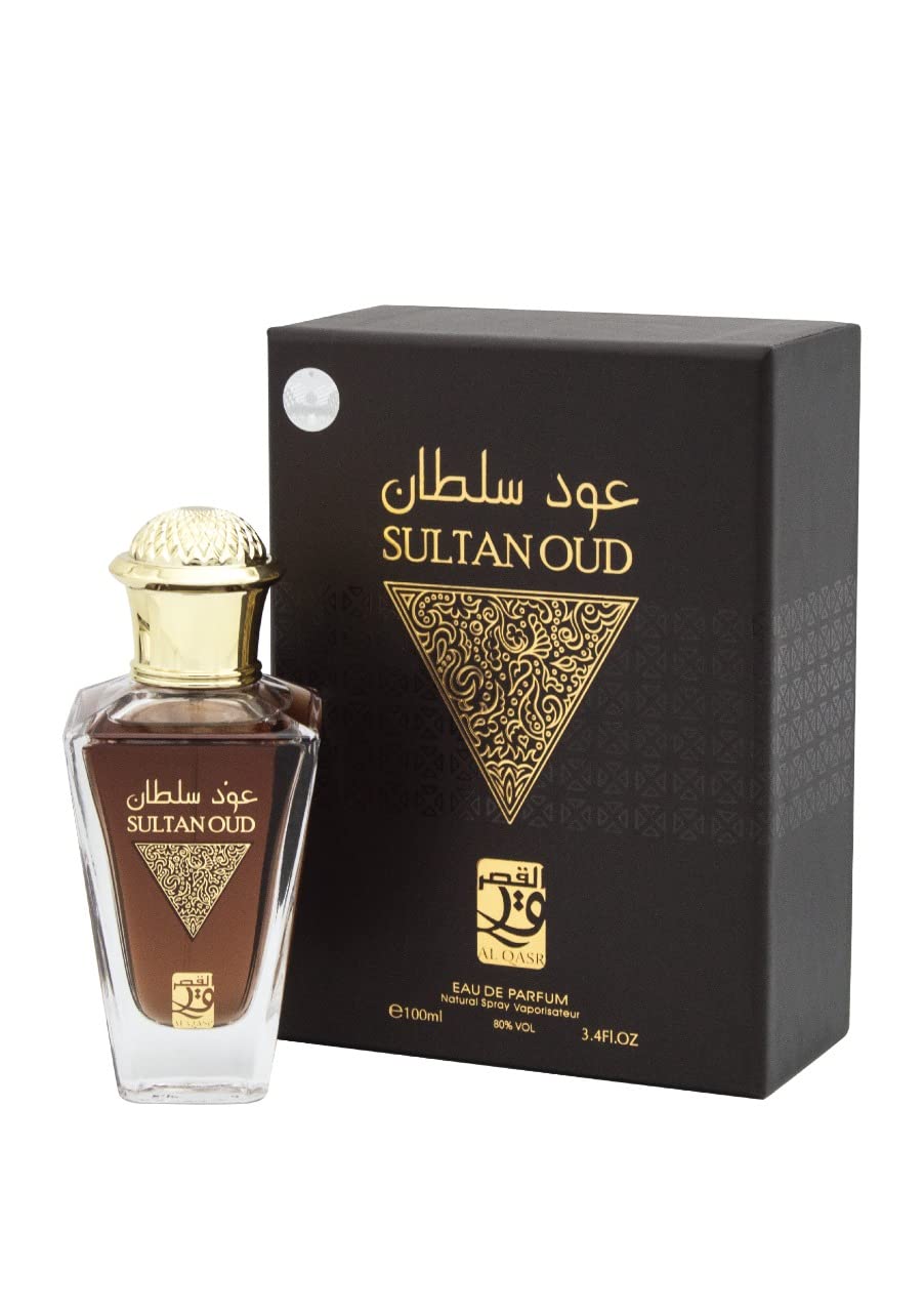 My Perfumes SULTAN OUD from AL QASR Eau De Parfum for Men and Women Long Lasting Arabian Perfume 100ml