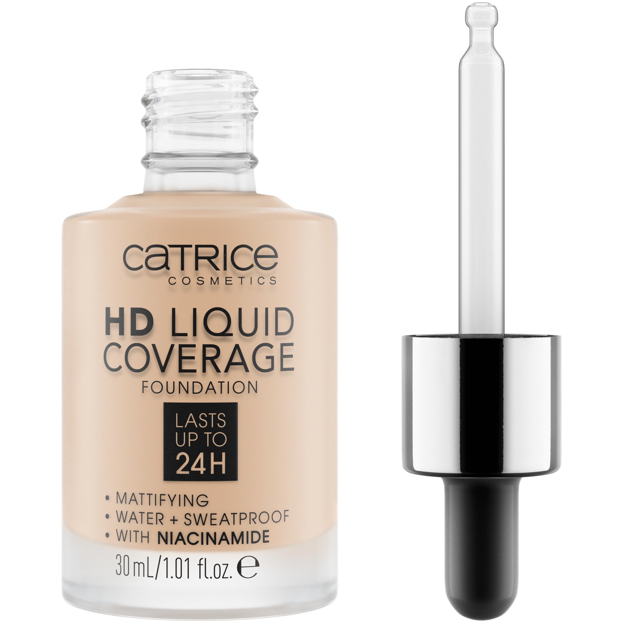 Catrice Hd Liquid Coverage Foundation 010, Nude, 30 ml