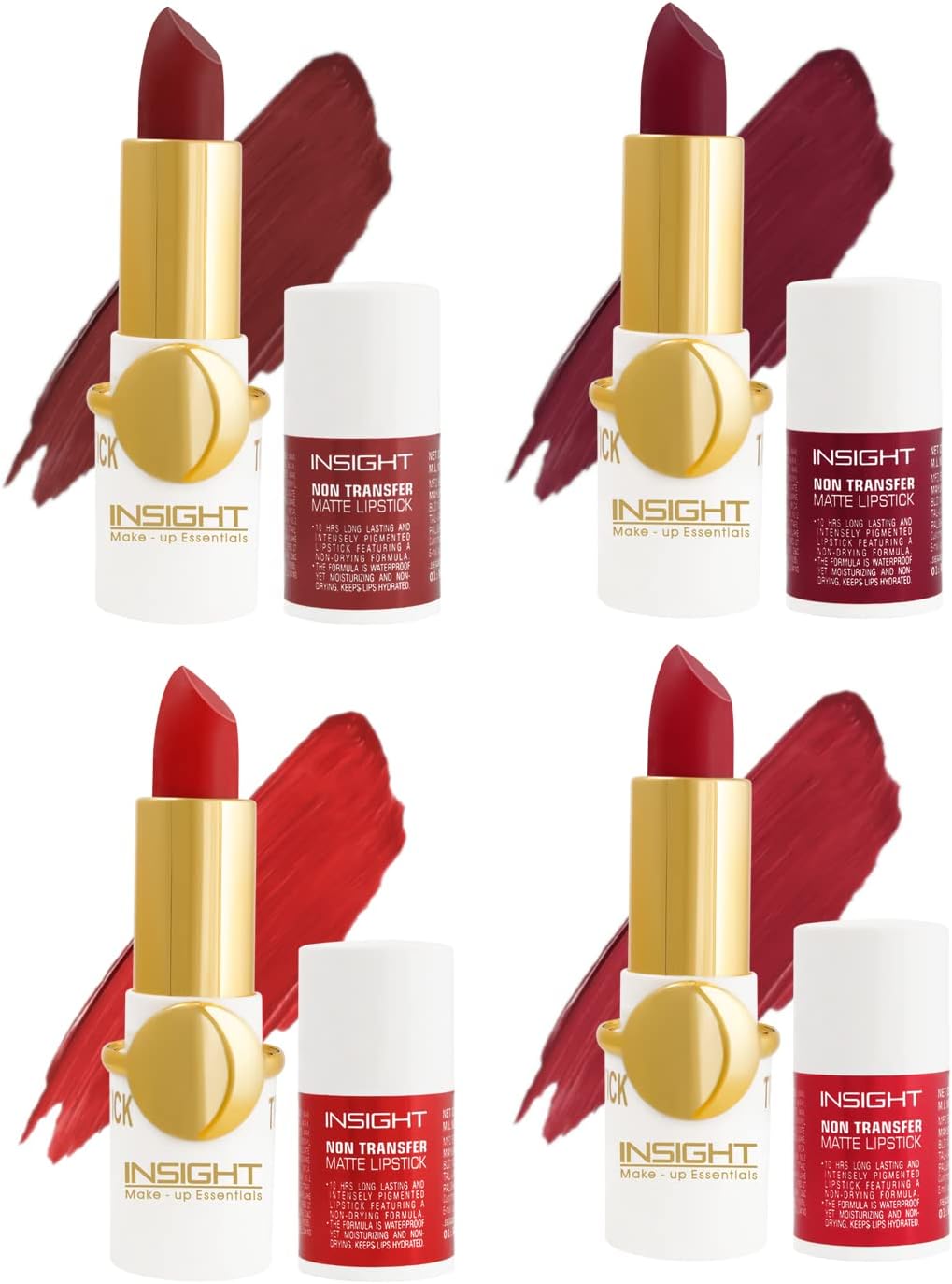 INSIGHT Cosmetics Lipstick Combo (LL040912), Multicolor