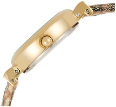 Anne Klein Women's Leather Strap Watch