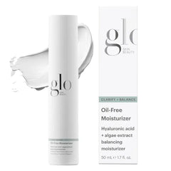 Glo Skin Beauty Oil-Free Moisturizer – Lightweight Face Cream with Hyaluronic Acid & Algae Extract for Balanced, Clear Skin