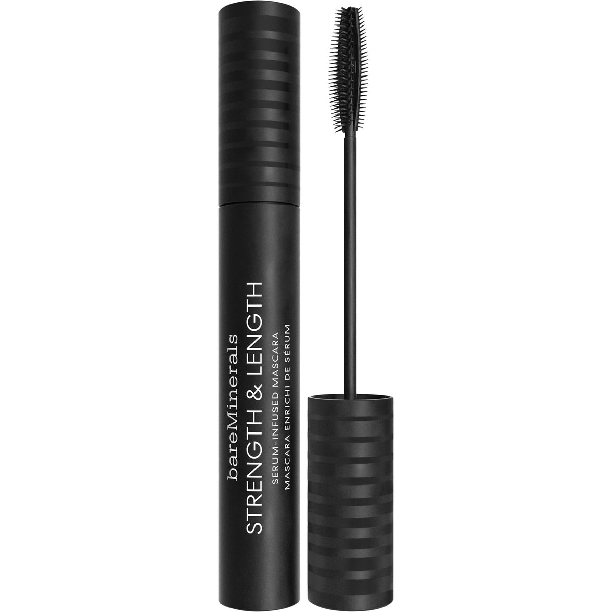 BareMinerals Strength and Length Serum-Infused Mascara by for Women, 8 ml (Pack of 1)