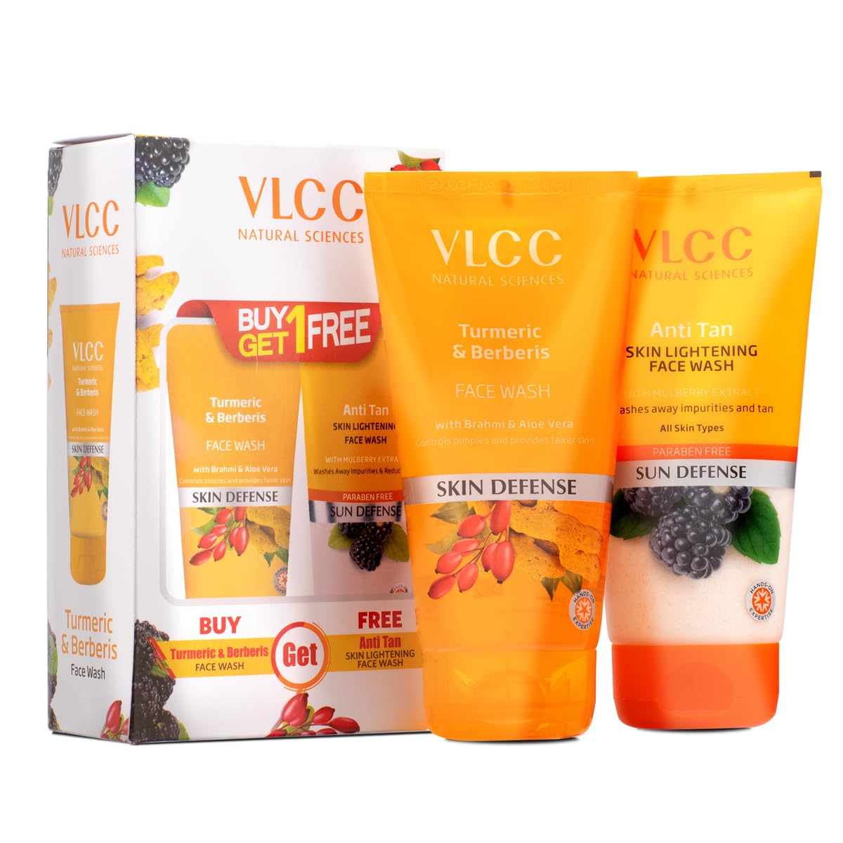 VLCC Turmeric & Barberry Face Wash 150ml B1G1