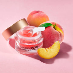 Grande Cosmetics GrandePOUT Plumping Lip Mask, Peach
