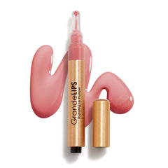 Grande Cosmetics GrandeLIPS Hydrating Lip Plumper, Gloss, Spicy Mauve, Gold, 1 Count (Pack of 1)