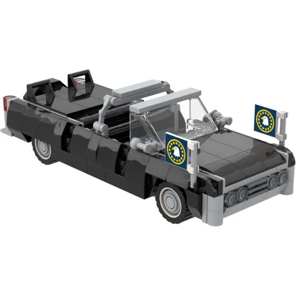 Brick Loot Presidential Limousine Building Set – 292 -Piece Stretch Limo Model Kit for Kids & Adults Ages 6+