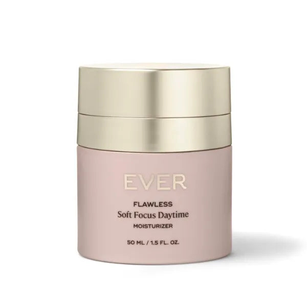 EVER Flawless Soft Focus Daytime Moisturizer - Complexion Enhancing AM Facial Moisturizing Lotion Cream That Delivers Glowing, Smoothed Skin 1.7 Fluid Ounce