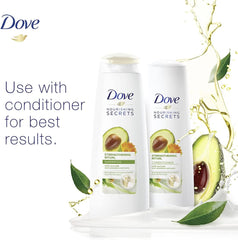 Dove Strengthening Ritual Shampoo Avocado Oil and Calendula Extract, 400 ml + Conditioner, 320 ml