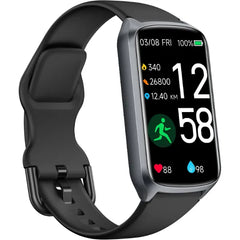 Amzhero Health & Fitness Tracker - Black