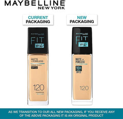 Maybelline New York Fit Me Matte & Poreless Foundation 16H Oil Control with SPF 22-120