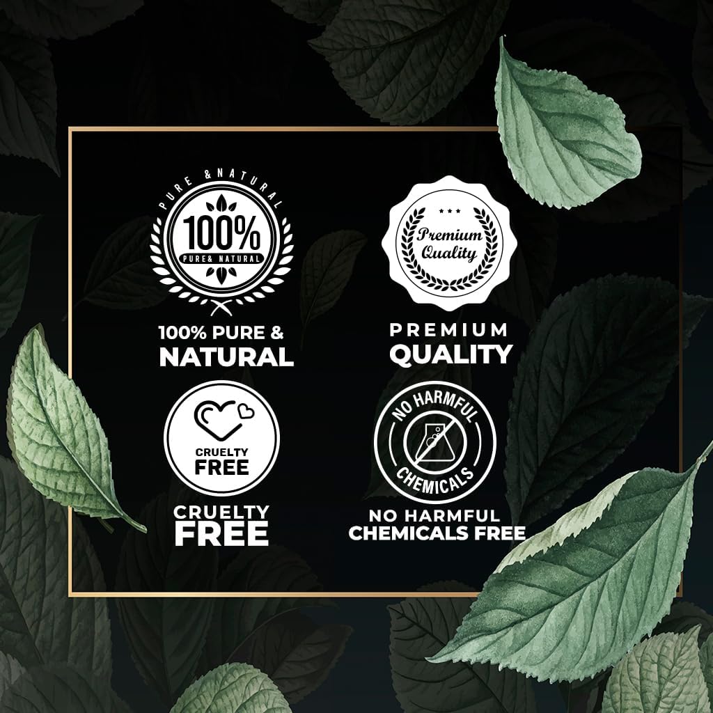 AVD Organics Castor Oil - 100% pure & natural cold pressed, Hexane Free | With Eyelashes Kit | Organic Castor Oil for Eyelashes, Eyebrows, Hair, Skin & Face | 50ML