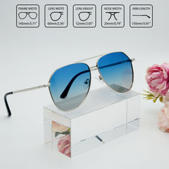 Joopin Sunglasses for Men Women, Polarized Classic Sunglasses Lightweight Metal Frame UV400 Protection