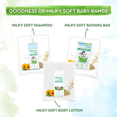 MAMAEARTH Natural Milky Soft Lip Balm for Kids, Babies for 12 Hour Moisturization, with Oats, Milk & Calendula, 4g