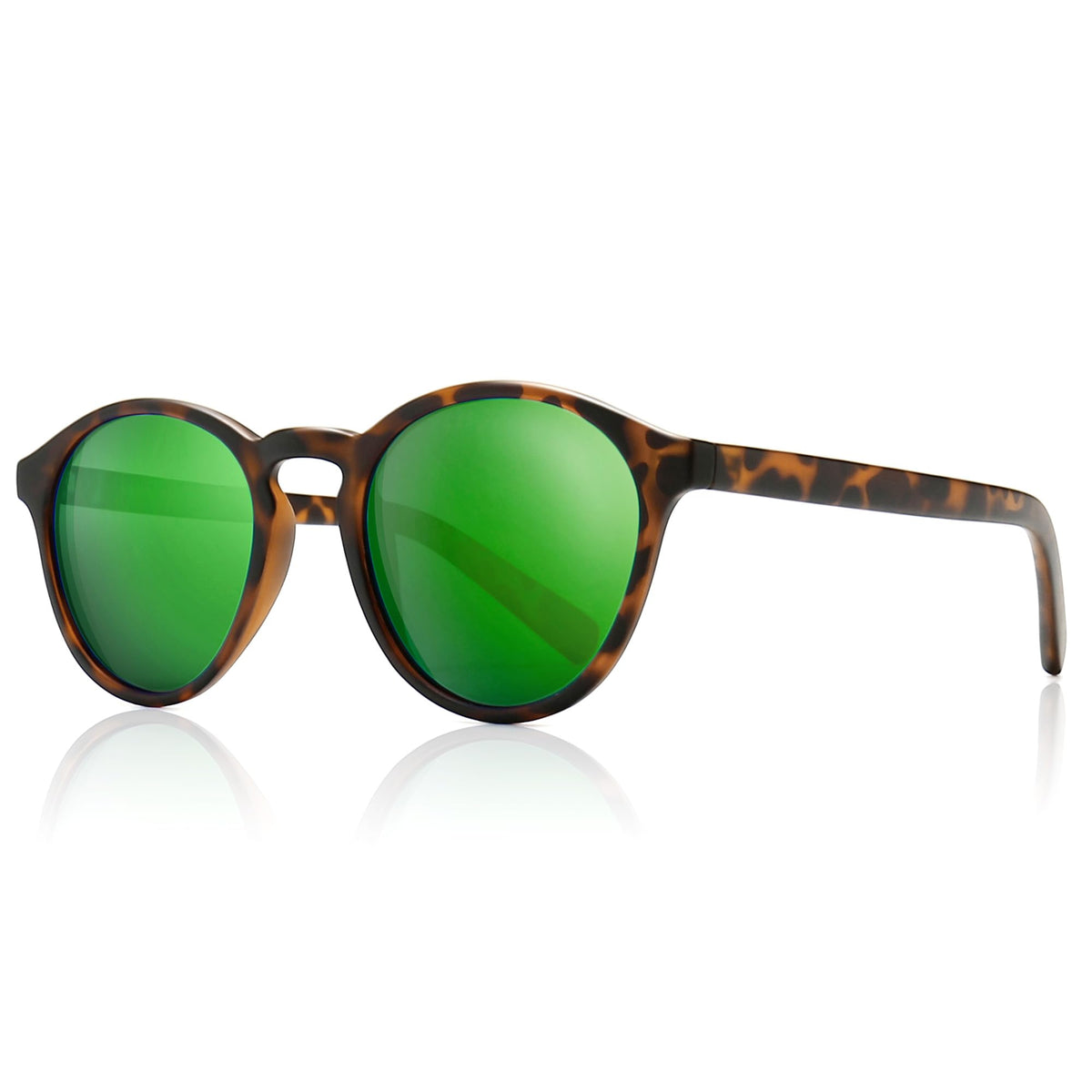 SUNGAIT Women's Classic Vintage Round Polarized Sunglasses Retro Style UV400 SGT166