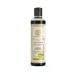 Khadi Natural Ayurvedic A mla And Bhringraj Hair Cleanser(Shampoo), Sls And Paraben Free, 210 ml