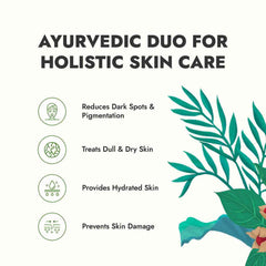 Kapiva Skin Foods Glow Mix + Aloe Vera Juice | Holistic Skin Care Combo