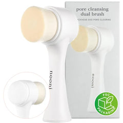 NOONI Pore Cleansing Tool – Dual-Sided Manual Facial Brush & Exfoliator