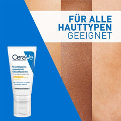 CeraVe AM Facial Moisturising Lotion SPF50 with Ceramides & Vitamin E for Normal to Dry Skin 52ml