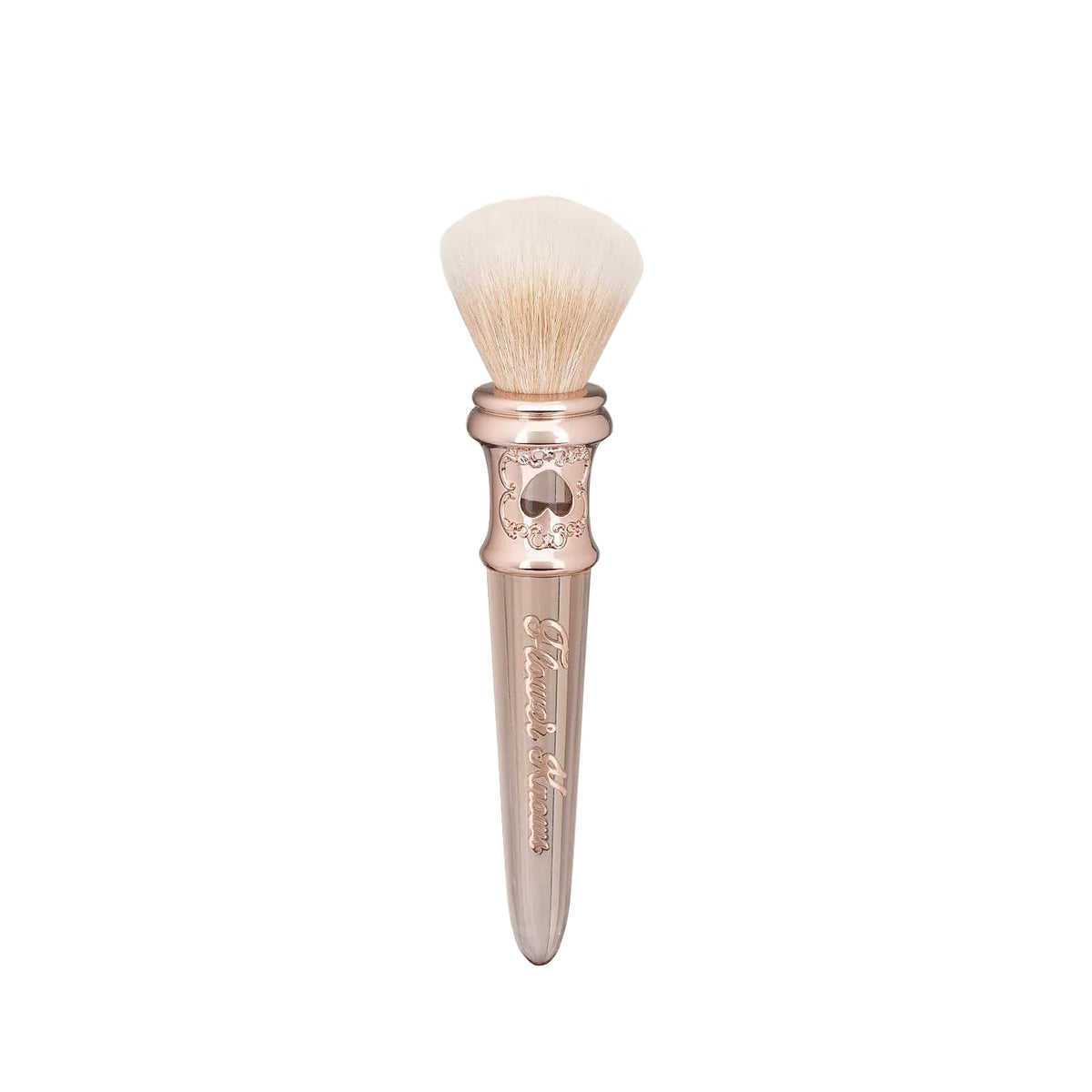 Flower Knows Chocolate Wonder-Shop Blush Brush - Soft Makeup Brush for Highlighter, Bronzer, and Contour (Milkshake White)