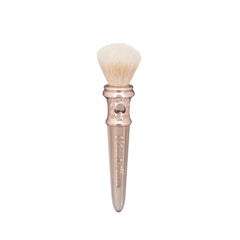 Flower Knows Chocolate Wonder-Shop Blush Brush - Soft Makeup Brush for Highlighter, Bronzer, and Contour (Milkshake White)