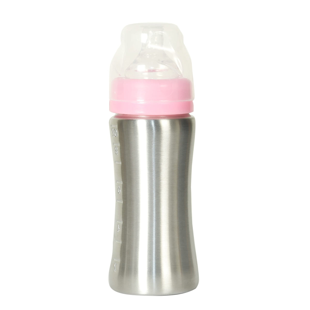 Jingle Kids Baby Stainless Steel Cold & Hot Feeder Water Milk Juices Anti-Slip Feeding 304 Grade Bottle with Anti-Colic for Kids/ Toddlers/ Infants (Design 9)