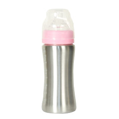 Jingle Kids Baby Stainless Steel Cold & Hot Feeder Water Milk Juices Anti-Slip Feeding 304 Grade Bottle with Anti-Colic for Kids/ Toddlers/ Infants (Design 9)