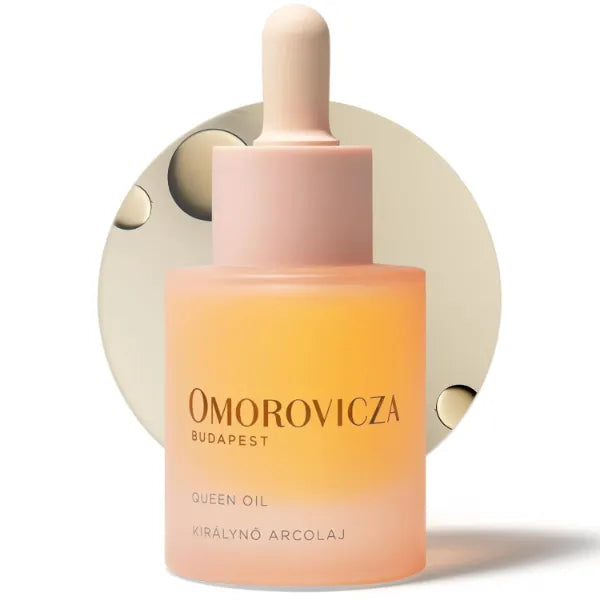Omorovicza Queen Oil (1.0 oz), Rich Facial Oil with Omega 3 & 6, Vitamin-Rich Botanicals, Skin Oil to Nourish, Boost Collagen & Strengthen Skin Barrier