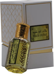 aabak al sahraa عبق الصحراء Black Orchid Attar, Non Alcoholic Arabic Oud for Men and Women, 12 ML, Long Lasting Oil Based Fragrance for Men and Women Containing Oud and Orchid Flower With Vetiver