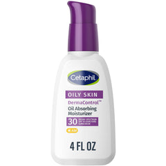 Cetaphil Derma Control Oil Absorbing Moisturizer with Sunscreen- 4 oz