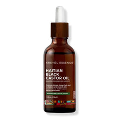 KREYÒL ESSENCE - Rosemary Peppermint Haitian Black Castor Oil for Skin and Hair, 2 Oz Glass Bottle - Rosemary Oil, Organic, hexane Free, Natural Humectant, Hair Growth.