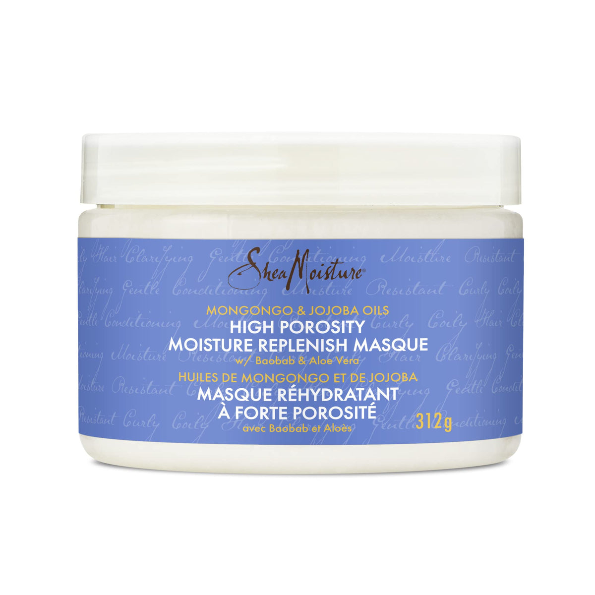 Shea Moisture/Mongongo & Jojoba Oils/High Porosity Moisture Replenish/Masque - 11oz / (Pack of 1)