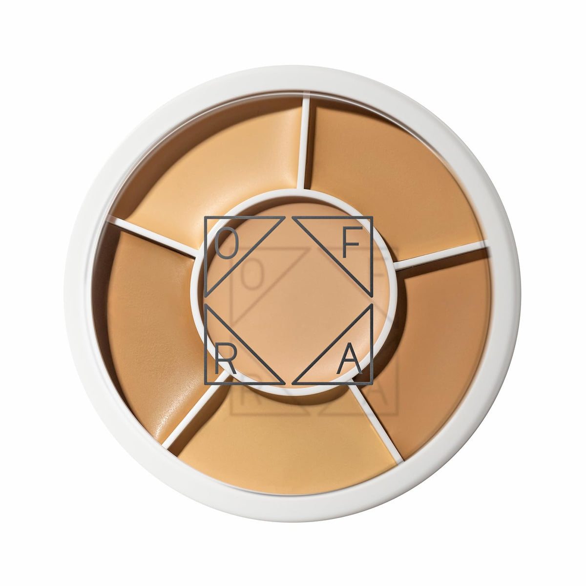 Derma Tones Wheel Palette Concealer - 0.35 oz, Brown