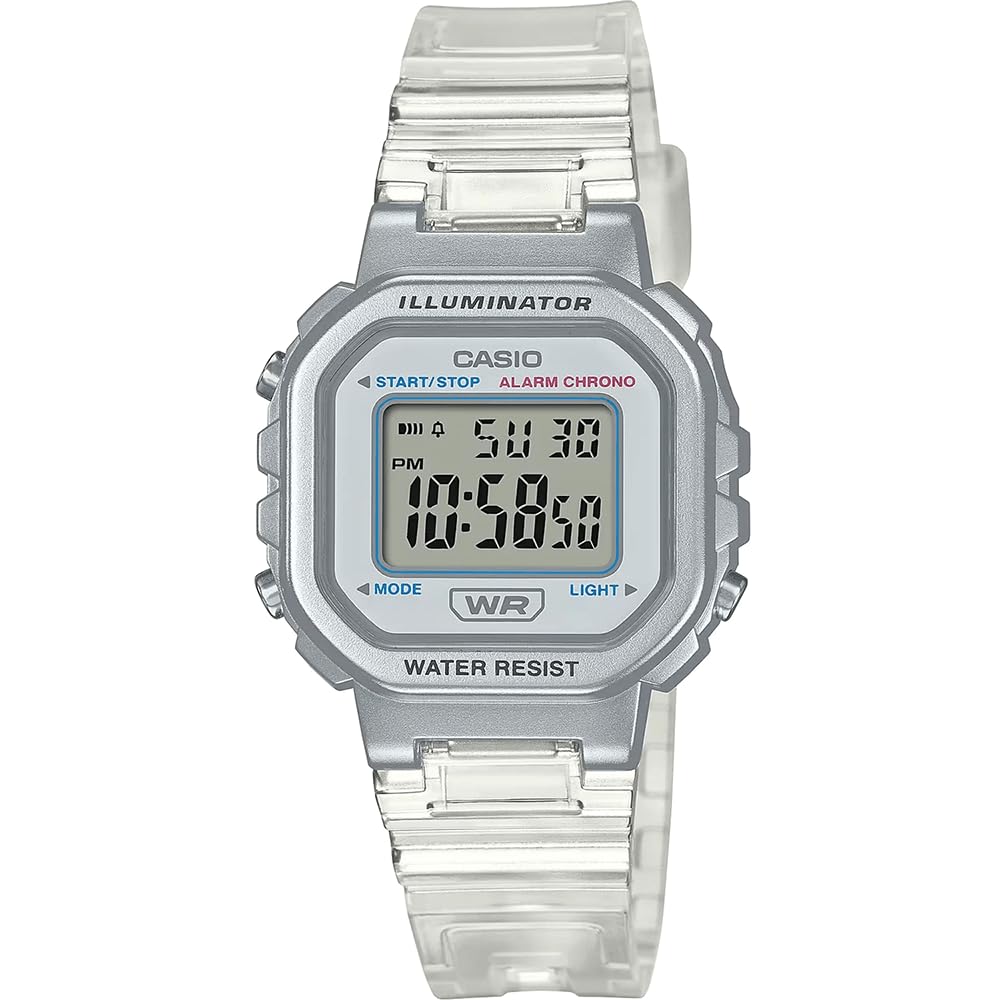 Casio 'Classic' Quartz Resin Casual Watch Grey/White