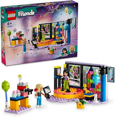 LEGO Friends Karaoke Music Party Set, Musical Toy for 6 Plus Year Old Girls, Boys and Kids Who Love Singing, Pretend Play with Mini-Doll Characters Nova and Liann, plus Microphones, Gift Idea 42610