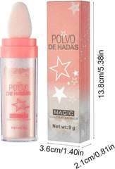 Highlighter Powder Stick, Body Glitter Highlighter Makeup, Brightens Makeup Stick for Face Body Hair Cosmetic, Highlighter Body Brightens the Natural Three-dimensional Face Powder Blusher 3 Pack