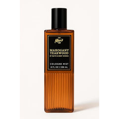 Bath & Body Works Mahogany Teakwood Cologne Mist – 8 fl oz | Mahogany, Black Teakwood & Lavender Scent