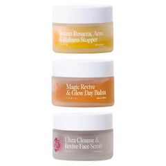 Frøya Organics The Complete Acne System for Women, Skincare Set (3 count)