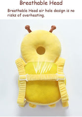 Colourful Shopping Baby Anti Falling Pillow Head Protector Cushion Backpack,Toddler Baby Walking Head Protection Safety Pads, Adjustable Infant Cushion Backpack for Baby Walkers, Age 5-26 Month