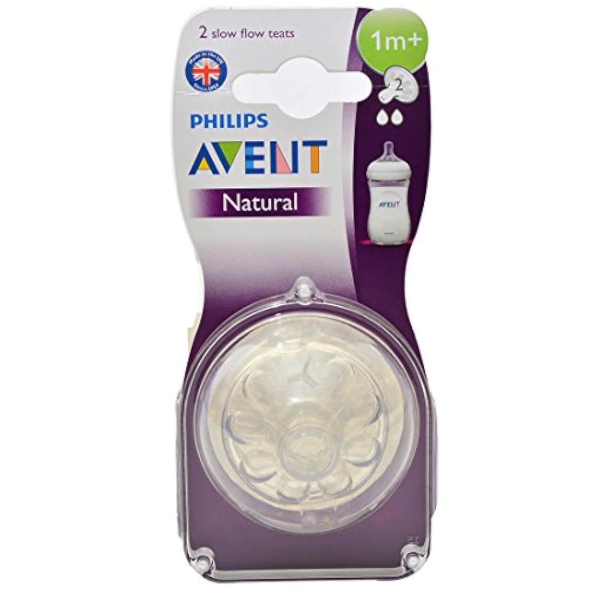 AVENT Phillips Natural Teat 1M+