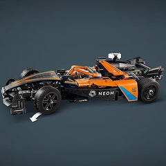 LEGO Technic NEOM McLaren Formula E Race Car Toy for 9 Plus year Old Kids, Boys & Girls, Model Pull-Back Vehicle Building Set, Kids' Bedroom Decoration, Birthday Gift Idea 42169