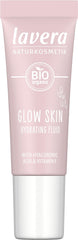 lavera Glow Skin Hydrating Fluid - Moisturises - Shimmering Glow - Natural Hyaluronic Acid & Vitamin E - Vegan - 9 ml