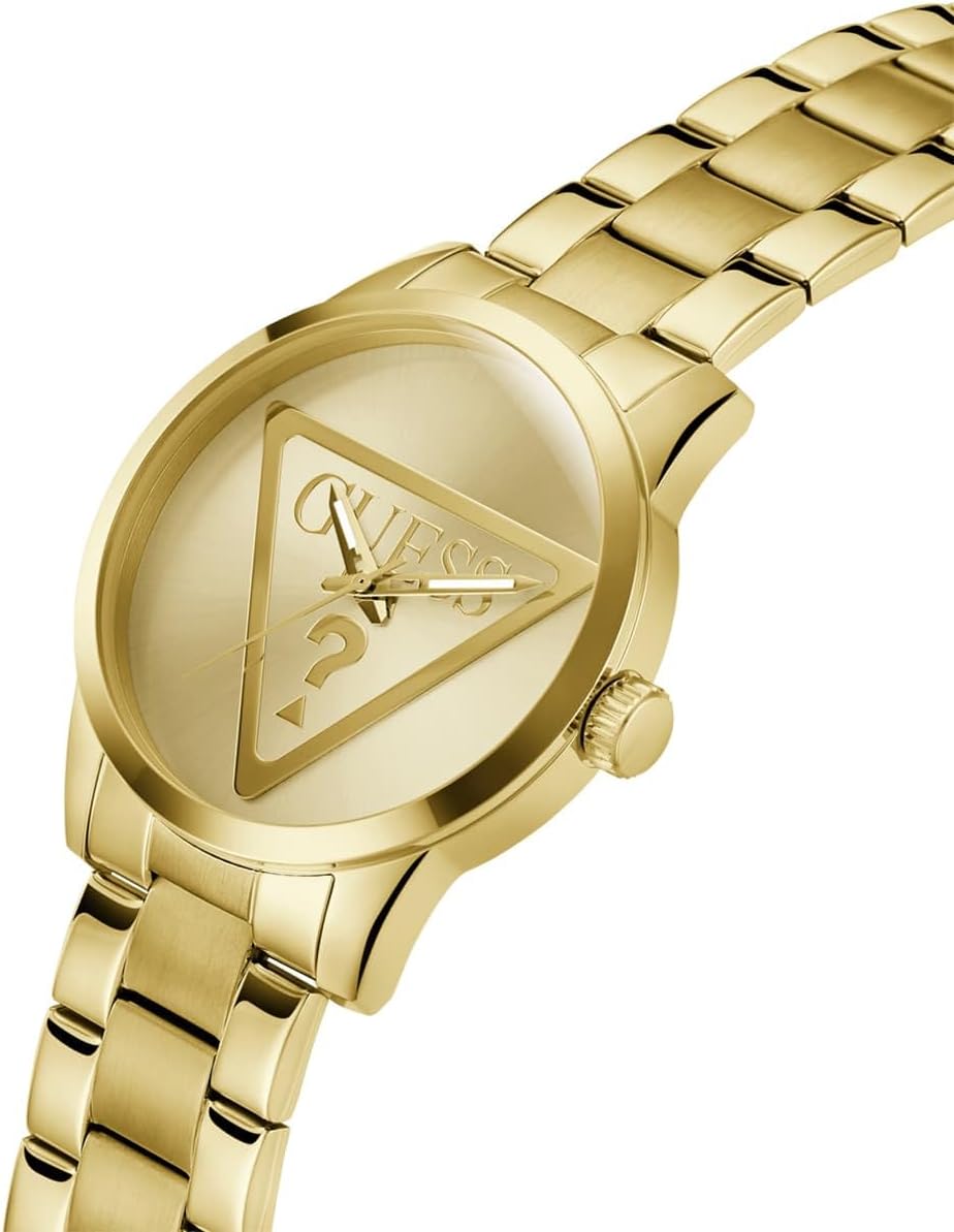 Guess P GLD CS/SUN CHAMP DL W/P GLD LOGO/BR/P GLD BRCT