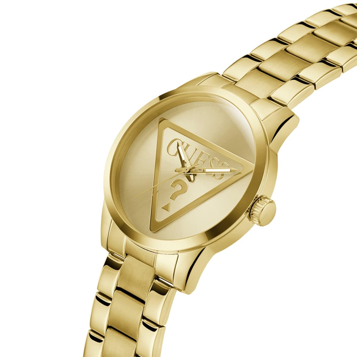 Guess P GLD CS/SUN CHAMP DL W/P GLD LOGO/BR/P GLD BRCT