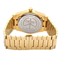 Mathey-Tissot Quartz Gold Dial Men's Watch H117PDI - Gold-tone